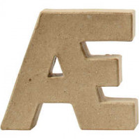 Letter, klein, Æ , h: 10 cm, dikte 2 cm, 1stuk [HOB-26594]