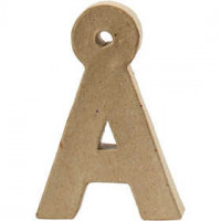 Letter, klein, Å, h: 10 cm, dikte 2 cm, 1stuk [HOB-26596]