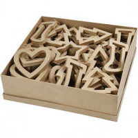 Kerst ornamenten, h: 12 cm, 60stuks [HOB-26798]