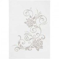Flexibel sjabloon,  A4 , bloemen, 1stuk [HOB-26971]