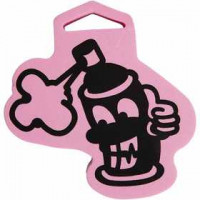 Foam stempel, afm 92x99 mm, dikte 22 mm, spuitfles, 1stuk [HOB-27555]