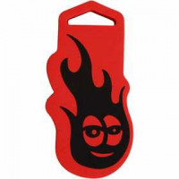 Foam stempel, afm 51x107 mm, dikte 22 mm, vuur, 1stuk [HOB-27556]