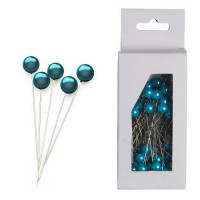 Spelden met knop 8 mm Aqua [IFS-27691]