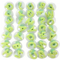 Foam stempels met handvat, d: 4-6 cm, 35div [HOB-28563]