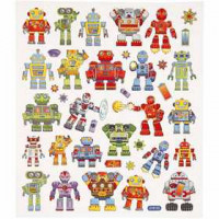 Fancy Stickers, sheet 15x16.5 cm, 1 sheet [HOB-28947]
