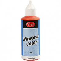 Window Color, oranje, 80ml [HOB-30405]