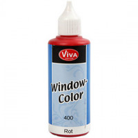 Window Color, rood, 80ml [HOB-30406]
