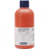 Schmincke AKADEMIE® Acryl color , orange (230), semi-opaque, fade resistant, 500ml [HOB-31859]