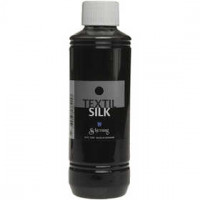 Zijdeverf ES Silk, diep zwart, 250ml [HOB-33141]