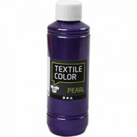 Textile Color, violet, pearl, 250ml [HOB-33719]