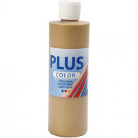 Plus Color acrylverf, gold, 250ml [HOB-39452]