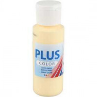 Plus Color acrylverf, light yellow, 60ml [HOB-39663]