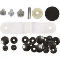 Drukknopen - startset, d: 15 mm, 1set [HOB-41164]