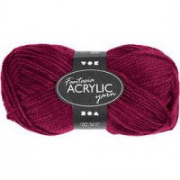 Fantasia Garen, l: 80 m, fuchsia, 50gr [HOB-421707]