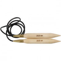 Rondbreinaalden,  20 , l: 150 cm, berkehout, 1stuk [HOB-42195]
