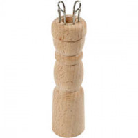 Punnikklos, d: 23 mm, h: 10,5 cm, 4 pinnen, 1stuk, binnenmaat 10 mm [HOB-42220]