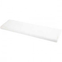 Stof, b: 145 cm,  140 g/m2, wit, 10m [HOB-44080]