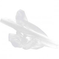 Tule, b: 50 cm, wit, 5m [HOB-44609]