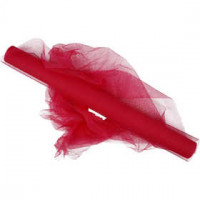 Tule, b: 50 cm, roze, 5m [HOB-44614]