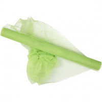 Tule, b: 50 cm, neon groen, 5m [HOB-44616]