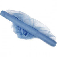 Tule, b: 50 cm, lichtblauw, 5m [HOB-44617]