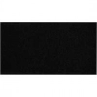 Fleece, l: 125 cm, b: 150 cm, zwart, 1stuk, 200 g/m2 [HOB-44634]