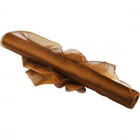 Organza stof, b: 50 cm, goud, glans, 10m [HOB-44655]