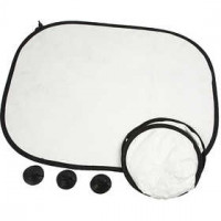 Zonneschermen Auto,  44x35 cm, 2stuks [HOB-474321]