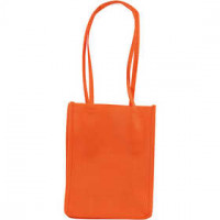 Tas met lange hengsels, afm 20 cm, b: 15 cm, oranje, 4stuks, dikte 7 cm [HOB-499420]