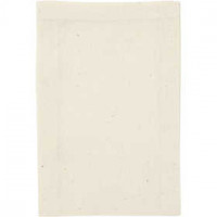 Tas, afm 10x15 cm,  115 g/m2, licht naturel, 4stuks [HOB-499901]