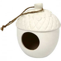 Vogelhuis, afm 14x11 cm, gatgrootte 5 cm, 10stuks [HOB-50514]