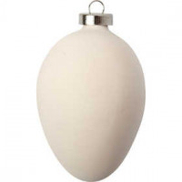 Ei, h: 6 cm, 12stuks [HOB-50515]