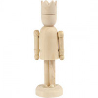 Figure, H: 13 cm, 1 pc, birch [HOB-56819]