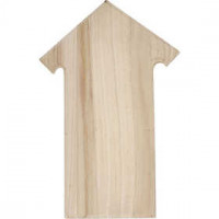 Deurschild, l: 30 cm, h: 20 cm, Keizerin boom, 1stuk [HOB-575540]