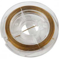 Sieradendraad, dikte 0,38 mm, goud, 10m [HOB-61585]