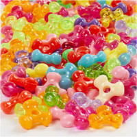 Tri-kralen, d: 10 mm, gatgrootte 2 mm, 65 gr, 125ml [HOB-617760]