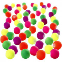 Neon kralen, d: 6 mm, gatgrootte 1,2 mm, 200gr, circa 1550 stuk [HOB-69843]