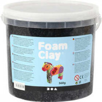 Foam Clay®, zwart, 560gr [HOB-78820]