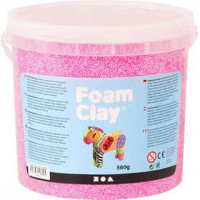 Foam Clay®, neon roze, 560gr [HOB-78826]