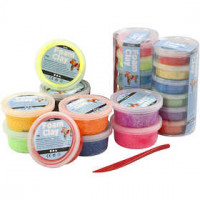 Foam Clay® - Assortiment, potjes, 22dozen [HOB-78832]
