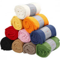 Fleece, l: 125 cm, b: 150 cm, 10stuks [HOB-99675]
