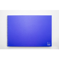 Schetsboek A3 Wit Blanco Papier omslag Paars (1 st) [BOP-SCHBA3PU]