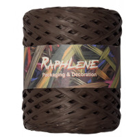 Raffia Synthetisch Coffee - Rol met 200 meters (1 rol) [HV-RAFCO]