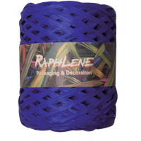 Raffia Synthetisch Donkerblauw - Rol met 200 meters (1 rol) [HV-RAFDB]