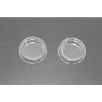 Plastiek Deksel Rond 6,4x6,4x15,4 cm (100 stuks) [CLR2]