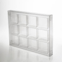 Plastiek Doosjes voor Snoep Set voor 12 stuks 10,3x2x13,8cm (25 stuks) [CNDY270]