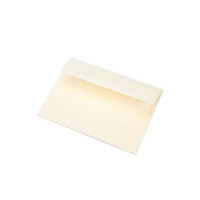 Enveloppen met Kartelrand Warm Wit 16,5x12cm Neenah Teton (50 stuks) [EN11]