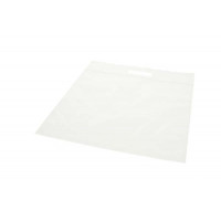 Draagtassen Transparant 33,6x33,6 + 6,4cm 75 Micron met Gripsluiting (100 stuks) [ZH13CL5]