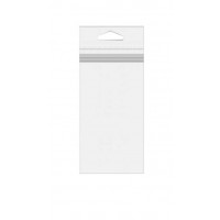 Headerbags 2,5x10cm Mogelijk om van bovenzijde te vullen (500 stuks) [J8T]