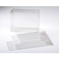 Plastiek Doosjes 13,7x7,6x18,7cm Kristalhelder met Autolock Bodem (25 stuks) [PLB67]